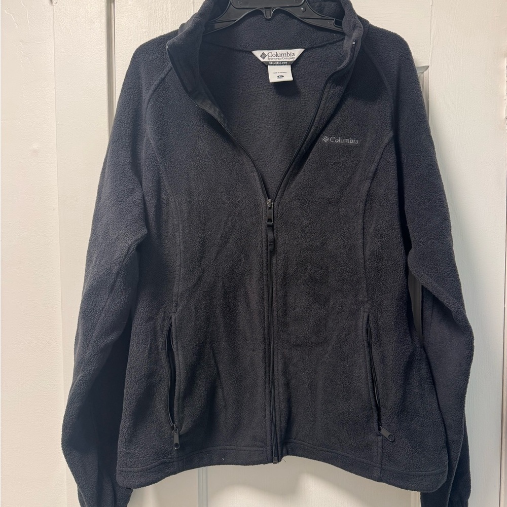 Columbia Women's Black Full-Zip Fleece